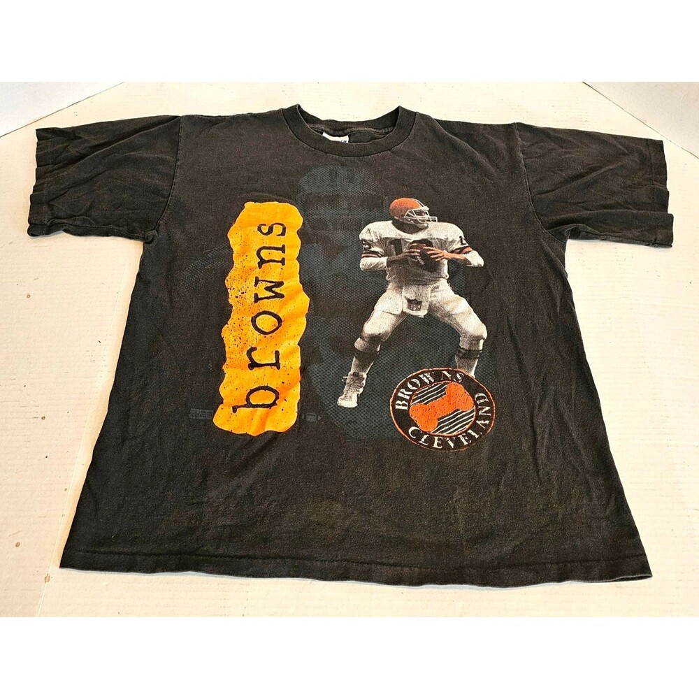 VTG Salem Sportswear Cleveland Browns Single Stitch T-Shirt Size: Large READ